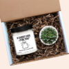 A Ghost Hug For You, You Can't Feel It, But It's There - Personalized Soy Candle and Succulent Gift