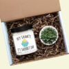 Hey Shawty It's Your Birthday Personalized Soy Candle and Succulent Gift
